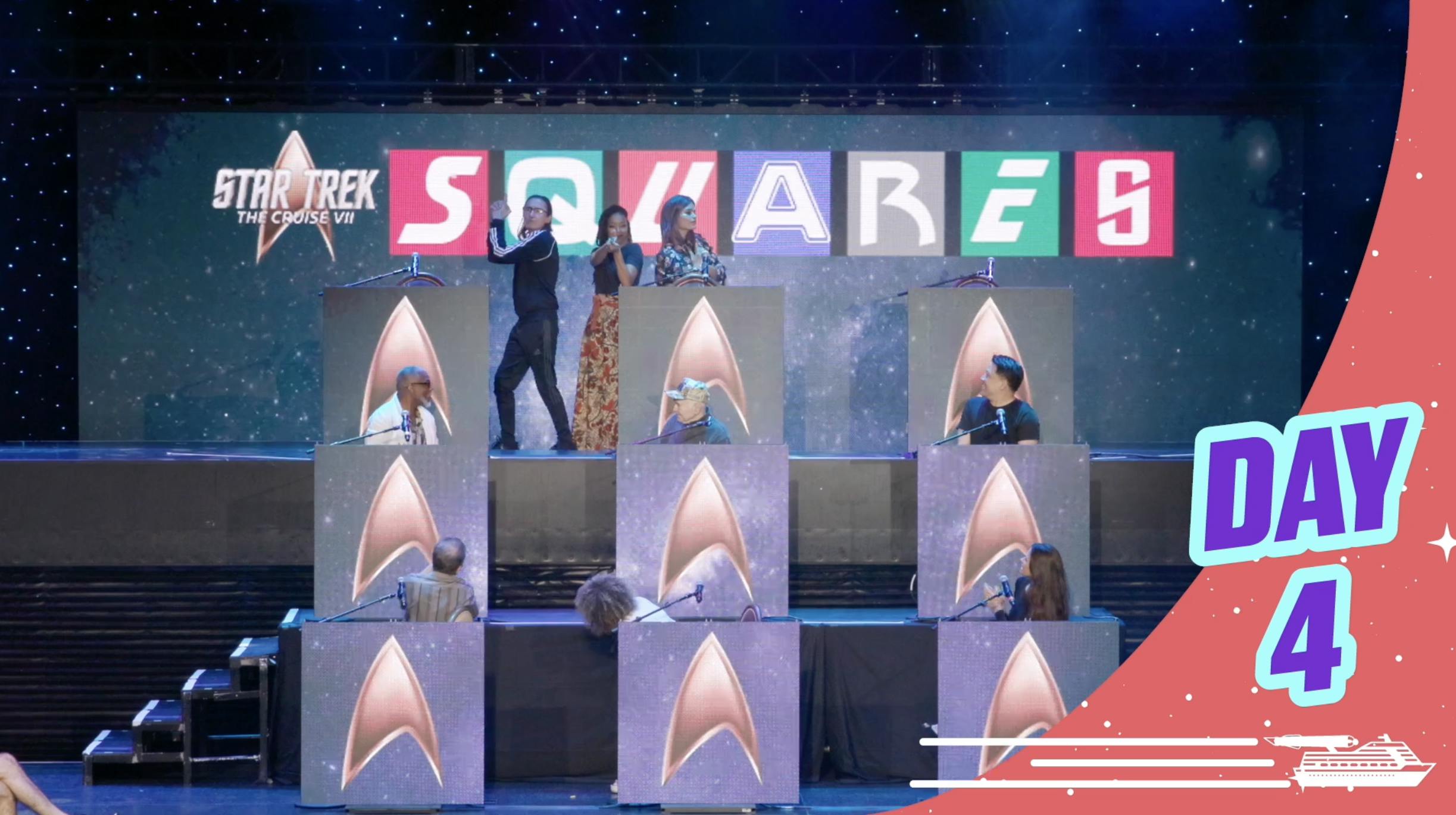 Star Trek Squares Game Show on Star Trek: The Cruise VII